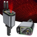 Compro™ 4-In-1 Retractable Car Charger with Star Projection Night Light