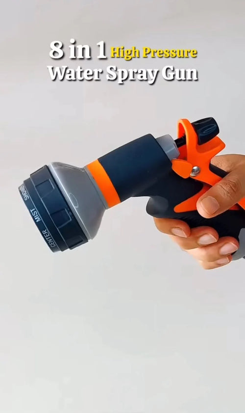8-in-1 Pressure Water Spray Gun