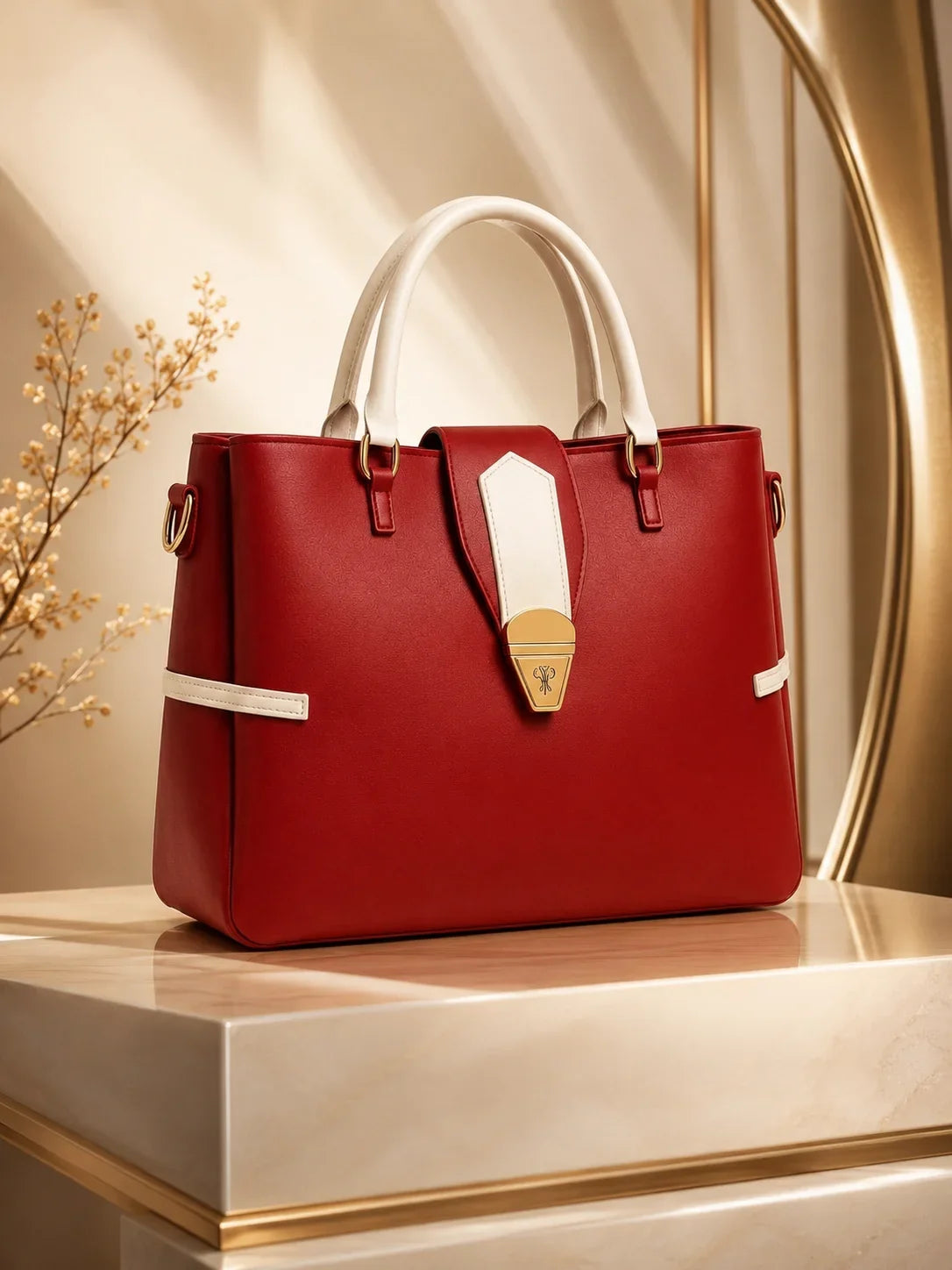 DuoChic Shoulder Bags – Soft Leather 2-Pack
