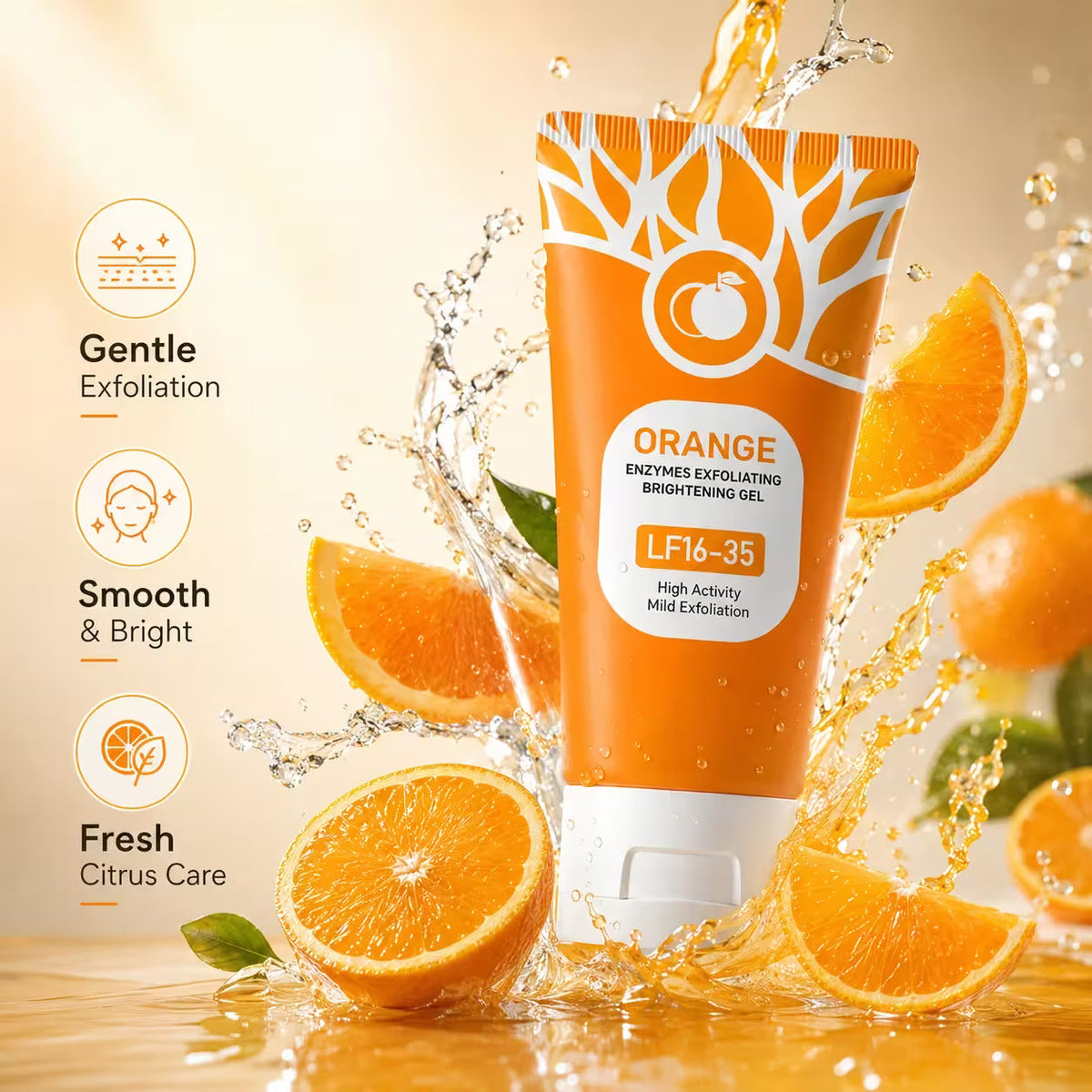 🍊 Orange Enzyme Exfoliating Gel
